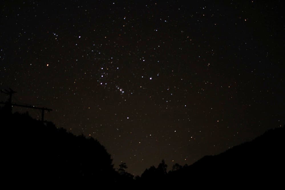 一眼レフカメラで星空撮影を家からしてみた
